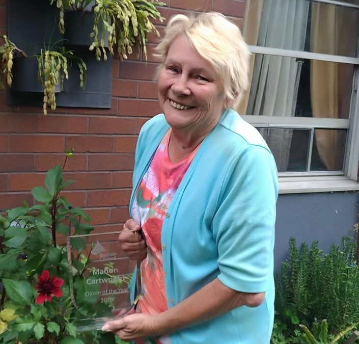 Community warrior finds healing in the garden