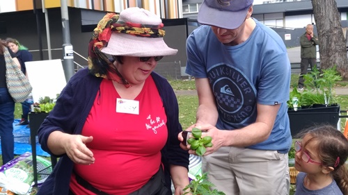 School volunteer explains why the garden is a place of passion