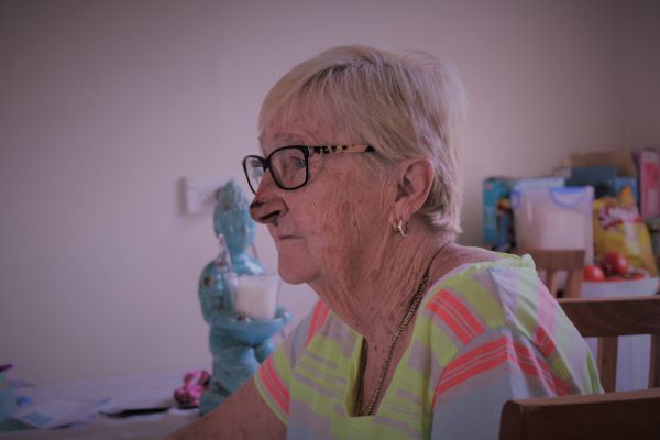 Dementia carer finds respite in the storm