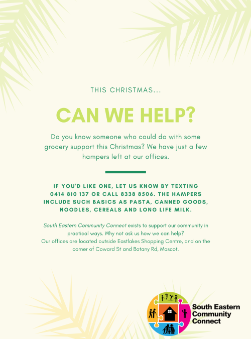 This Christmas… Can we help?