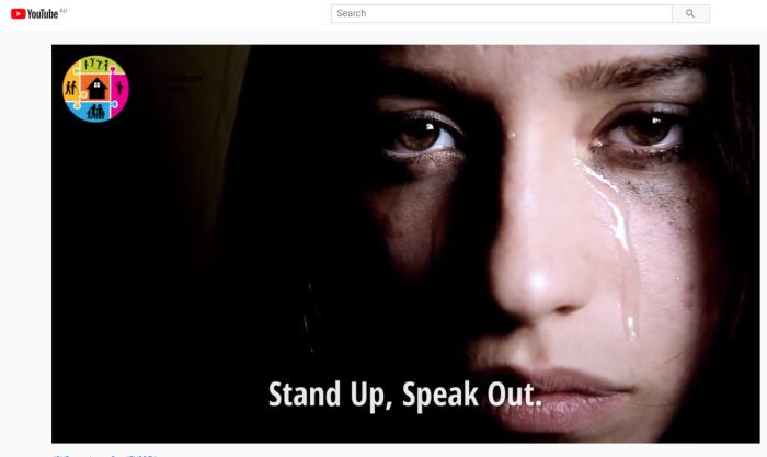 VIDEO: Say no to domestic violence