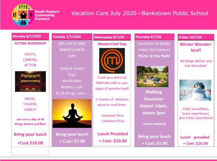 Vacation Care is coming!