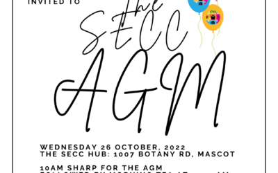 Calling all SECC Members: AGM 2022 Announcement