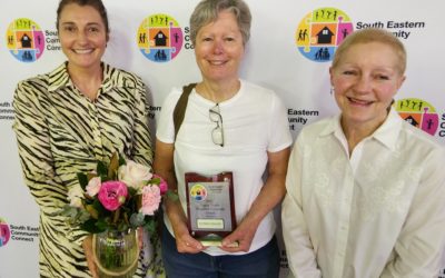 And The Maisie Foster Volunteer Award Winner is… Donna Singer