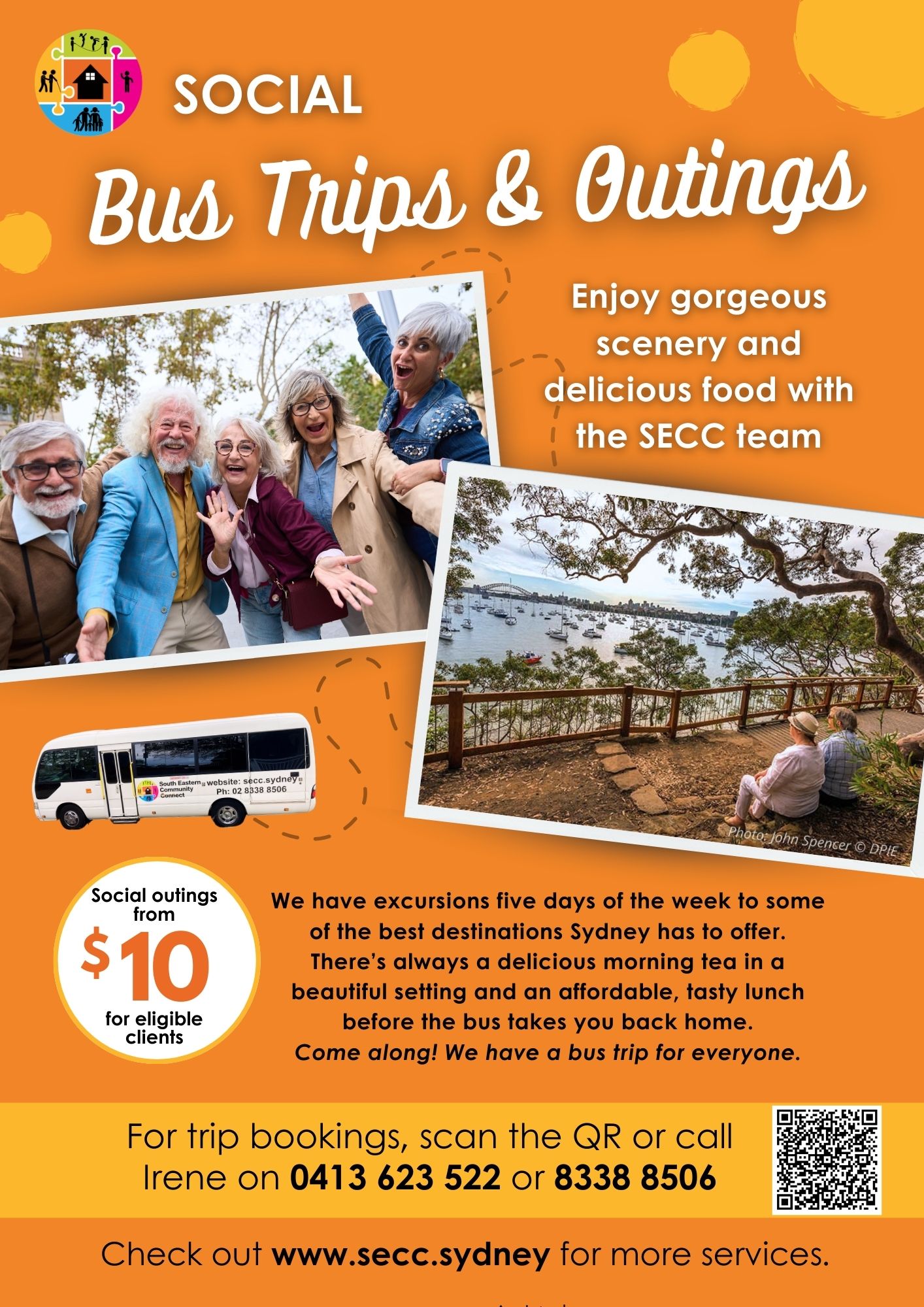 SECC Seniors Bus Trips Calendar - Mar-May2026 1