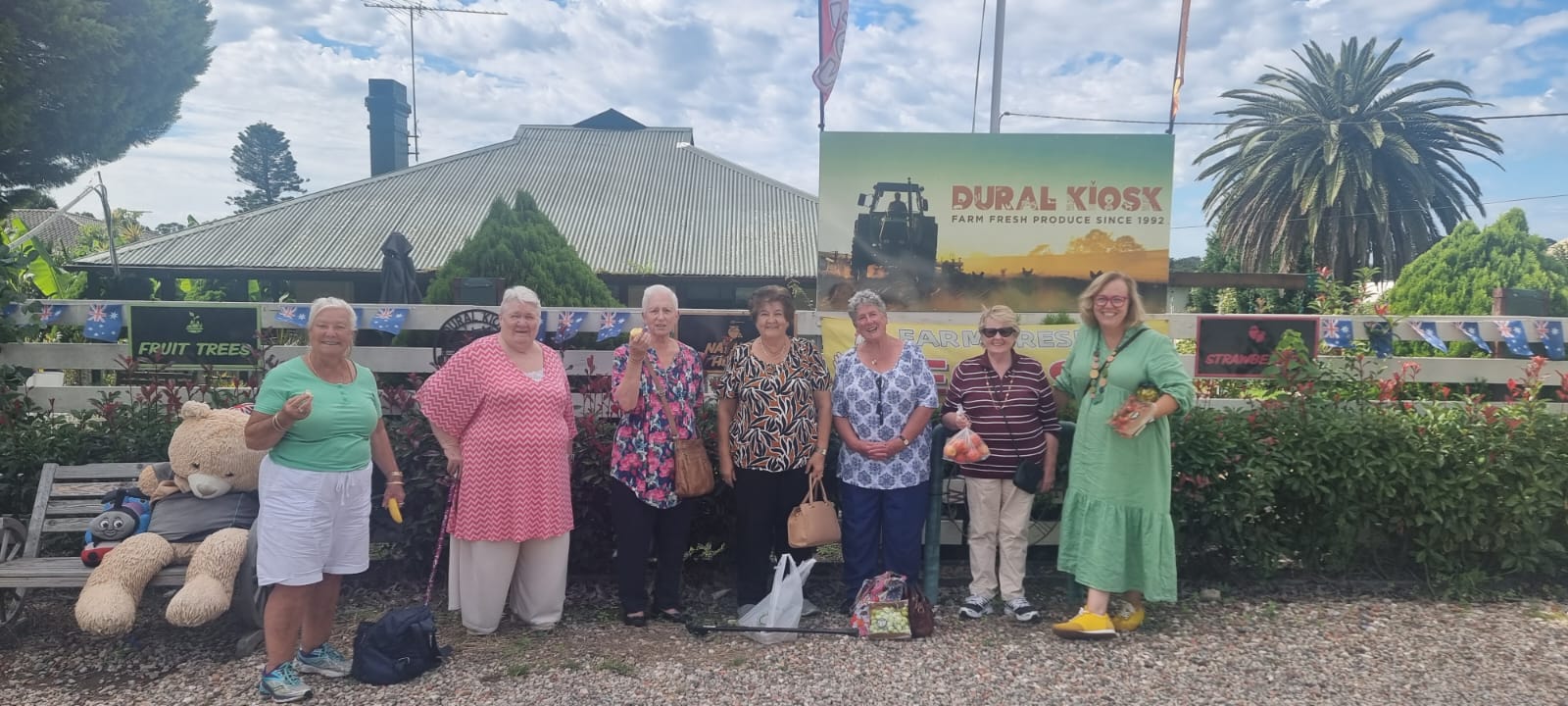 New SECC CEO, Melissa Collins (pictured far right) meeting some of our CHSP clients.